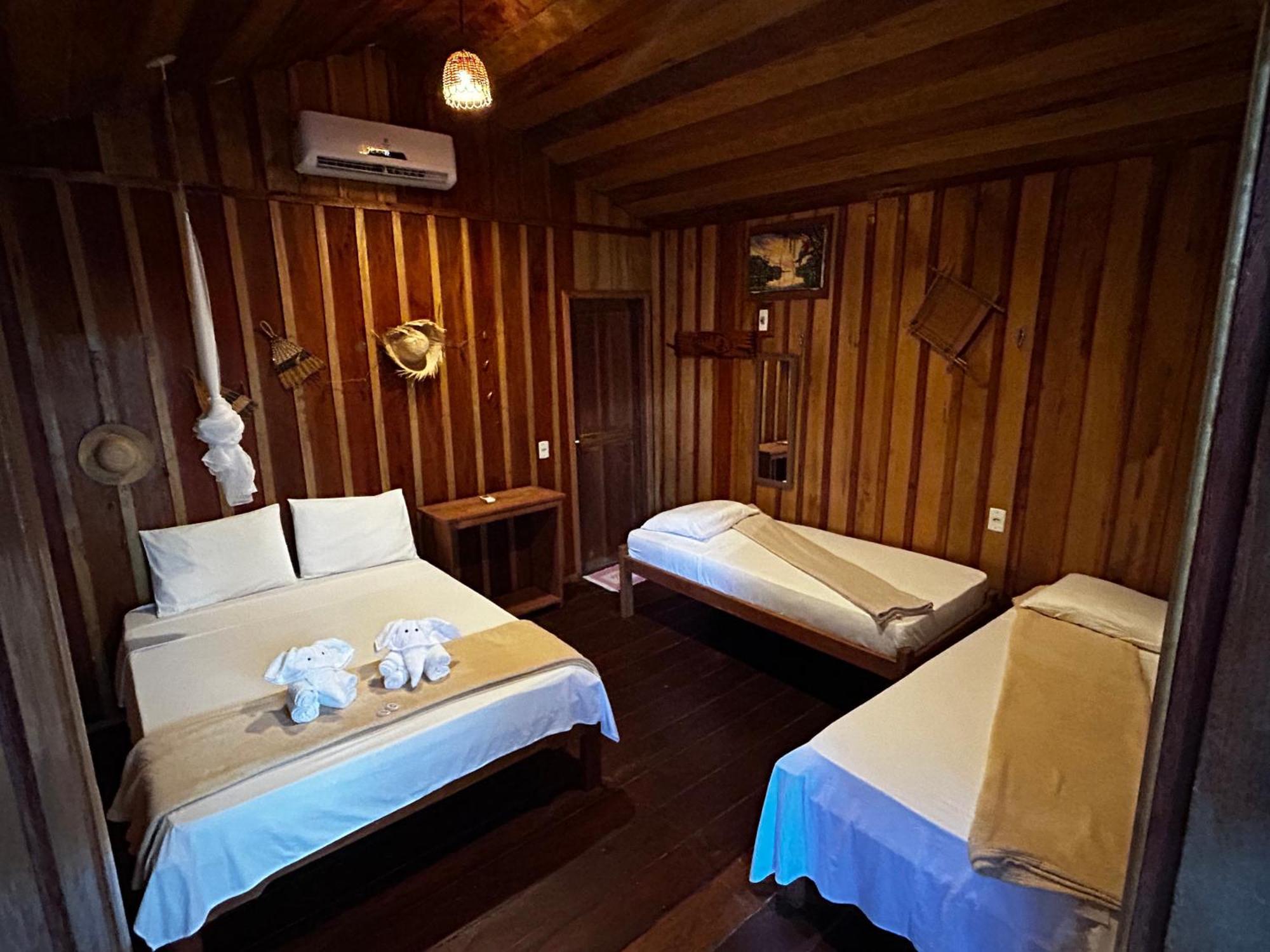 Vista Do Lago Jungle Lodge Cajual Экстерьер фото