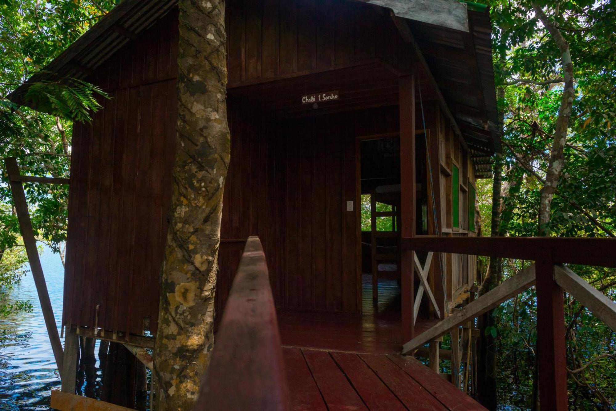Vista Do Lago Jungle Lodge Cajual Экстерьер фото